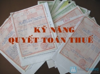 Quyết toán thuế thu nhập doanh nghiệp